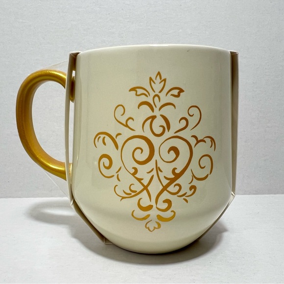 2024 Disney Parks Belle Mug And Rose Tea Infuser Set Beauty And The Beast - Picture 3 of 6